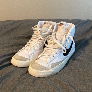 Nike blazer mid ‘white/black’ original colorway